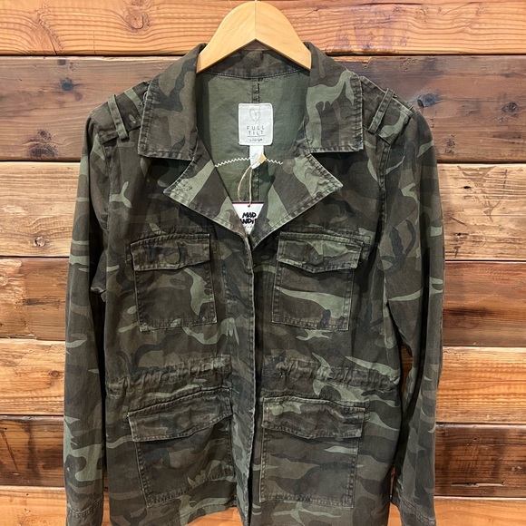 Red Hot Chili Peppers One-of-a-Kind Full Tilt MadAndie Custom Camo Jacket - L - Picture 2 of 7